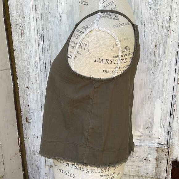 MELROSE AND MARKET,M SLEEVELESS CROPPED TANK Size S - Picture 3 of 5